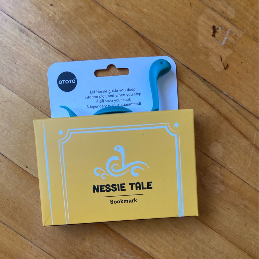 Yellow Nessie Tale Bookmark by OTOTO